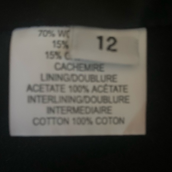 ❄️🎉Host Pick❄️🎉 Vintage Wool/Cashmere/Angora Italian Fabric Coat - Picture 13 of 15